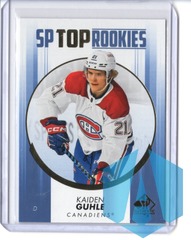2022-23 Upper Deck SP Authentic Blue #TR-4 Kaiden Guhle - Montreal Canadiens